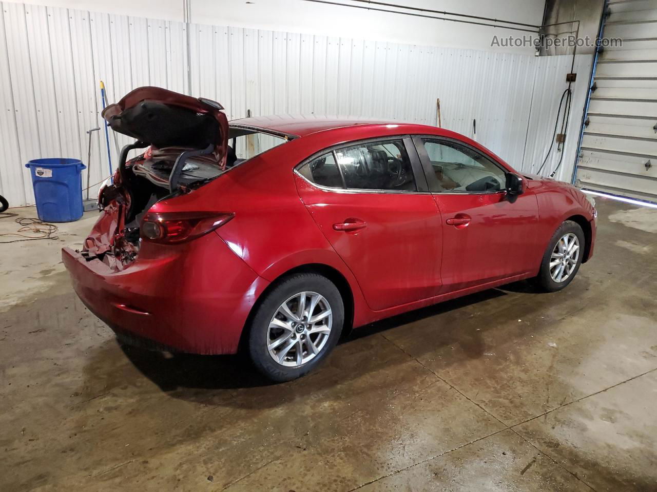 2016 Mazda 3 Sport Red vin: JM1BM1U78G1313683