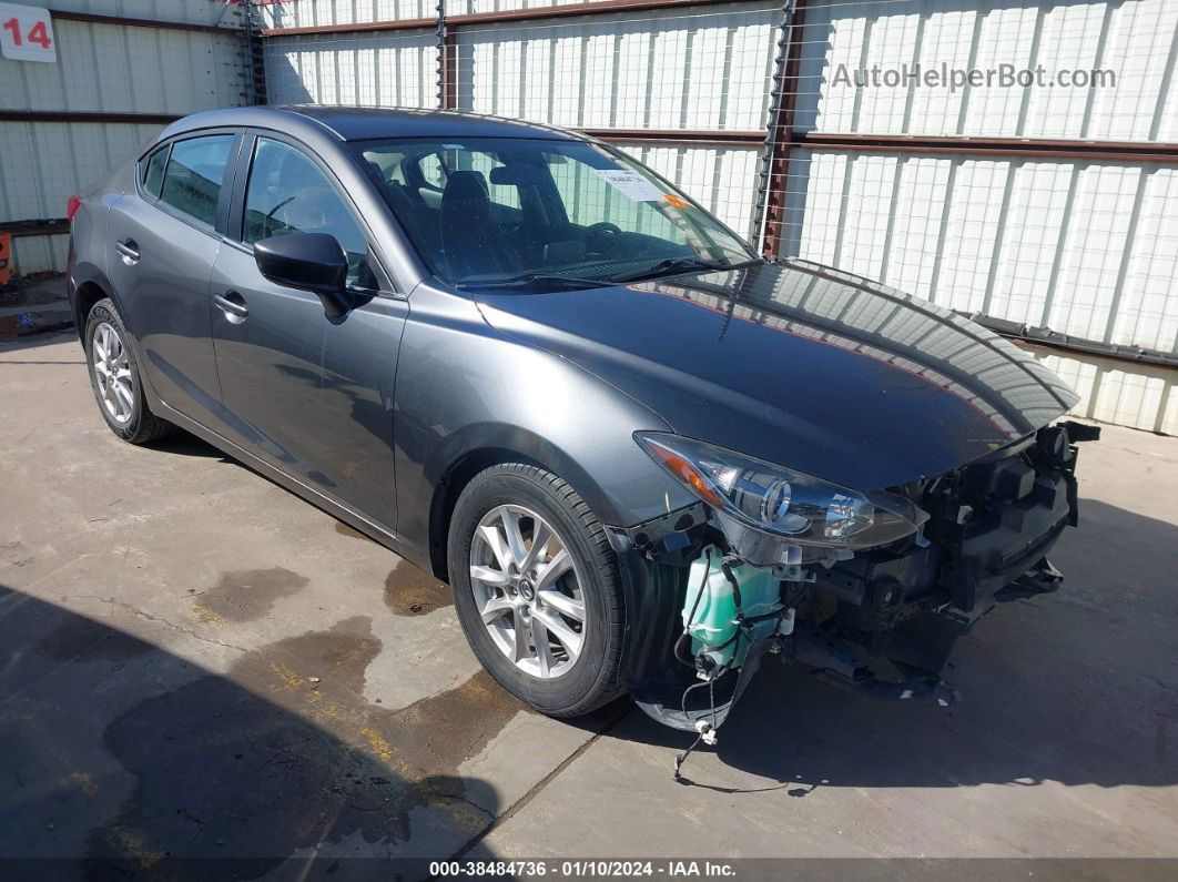 2016 Mazda Mazda3 I Sport Gray vin: JM1BM1U78G1325123