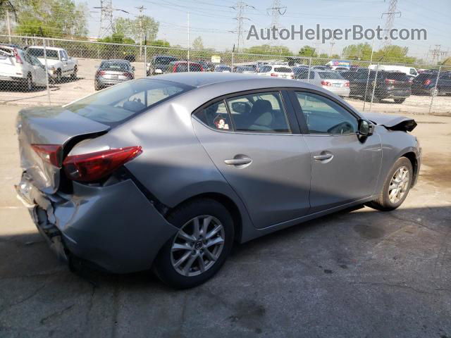 2016 Mazda 3 Sport Silver vin: JM1BM1U78G1344240