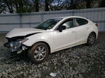 2014 Mazda 3 Sport White vin: JM1BM1U79E1121699