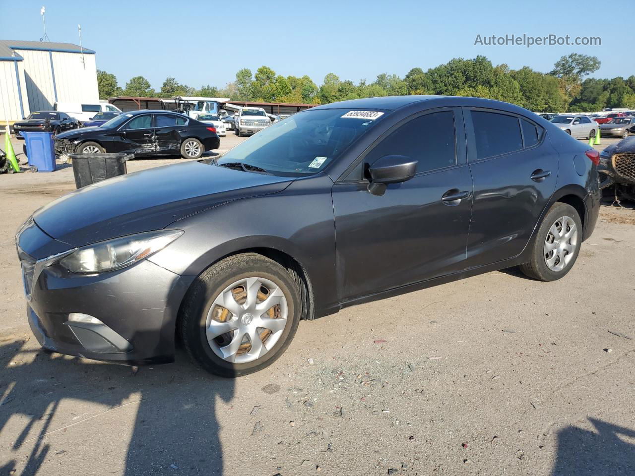 2014 Mazda 3 Sport Charcoal vin: JM1BM1U79E1123386