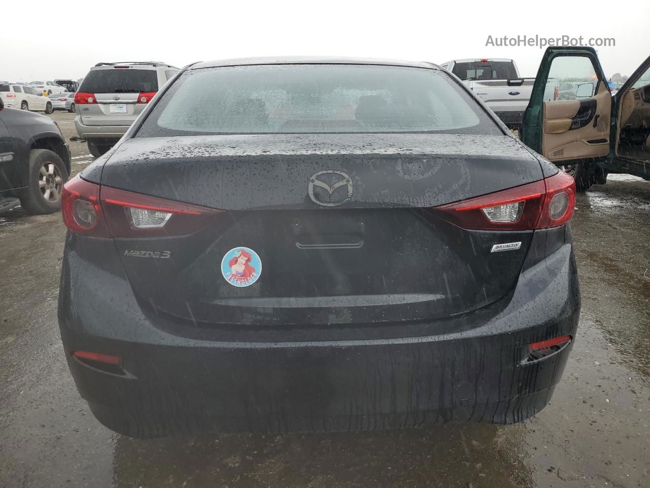 2014 Mazda 3 Sport Black vin: JM1BM1U79E1132394