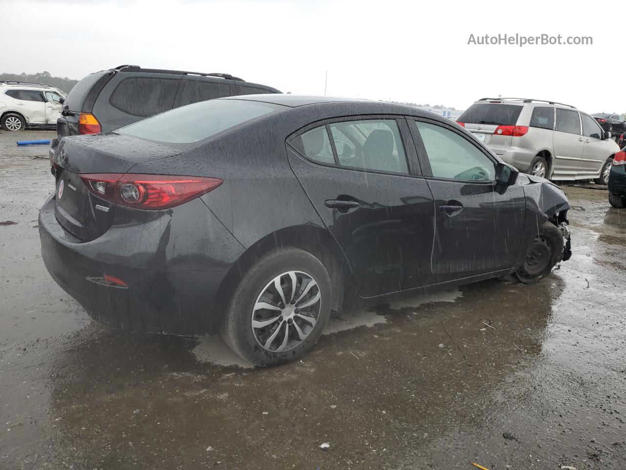 2014 Mazda 3 Sport Black vin: JM1BM1U79E1132394