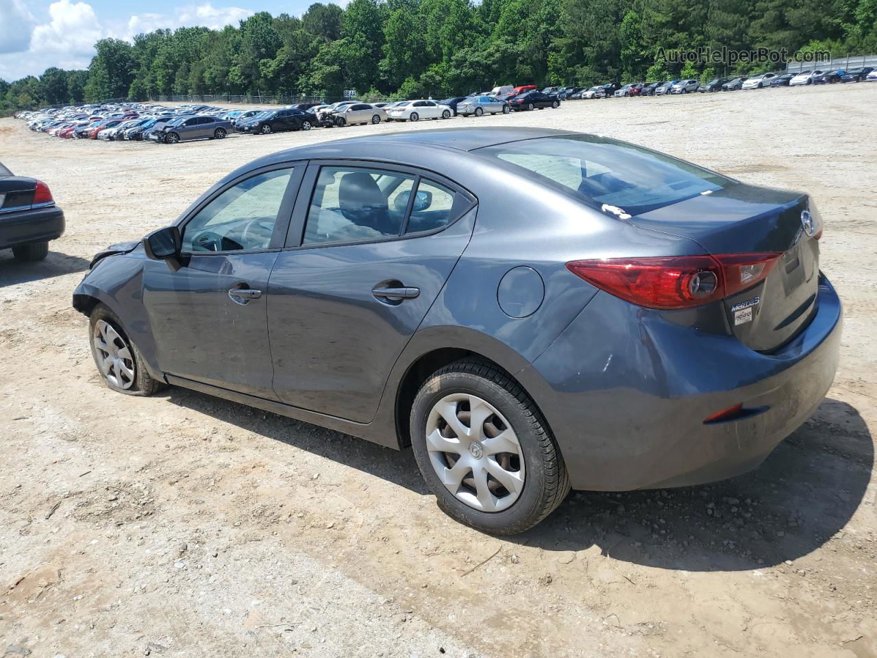 2014 Mazda 3 Sport Gray vin: JM1BM1U79E1161636