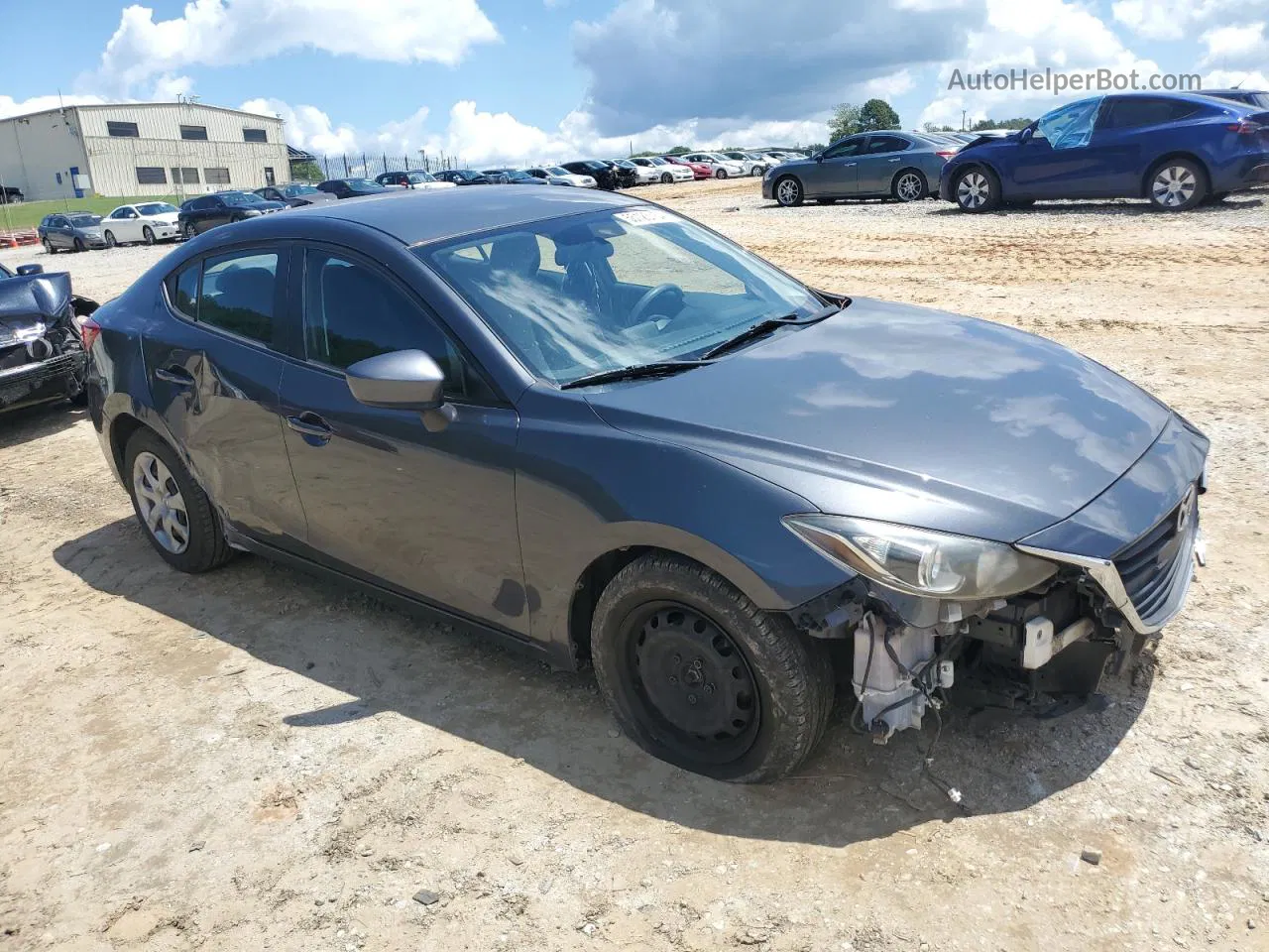 2014 Mazda 3 Sport Gray vin: JM1BM1U79E1161636