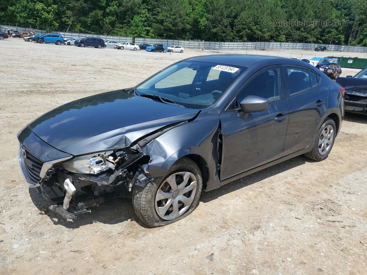 2014 Mazda 3 Sport Gray vin: JM1BM1U79E1161636