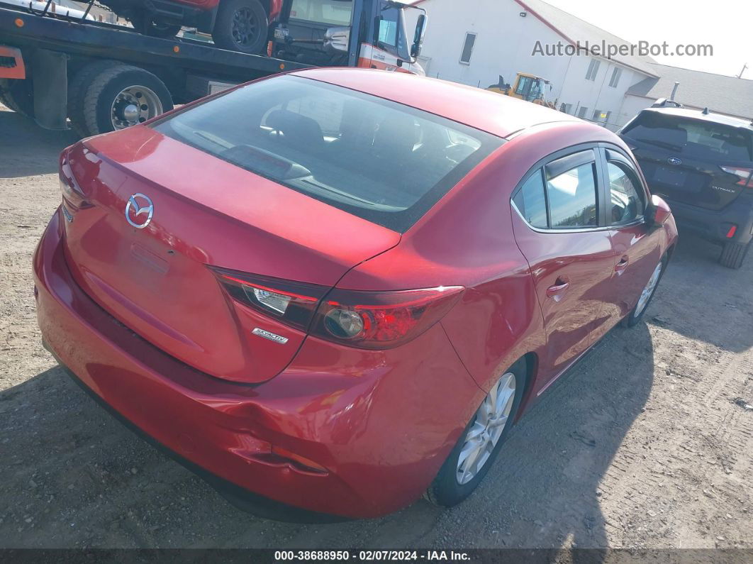 2016 Mazda Mazda3 I Sport Красный vin: JM1BM1U79G1277969