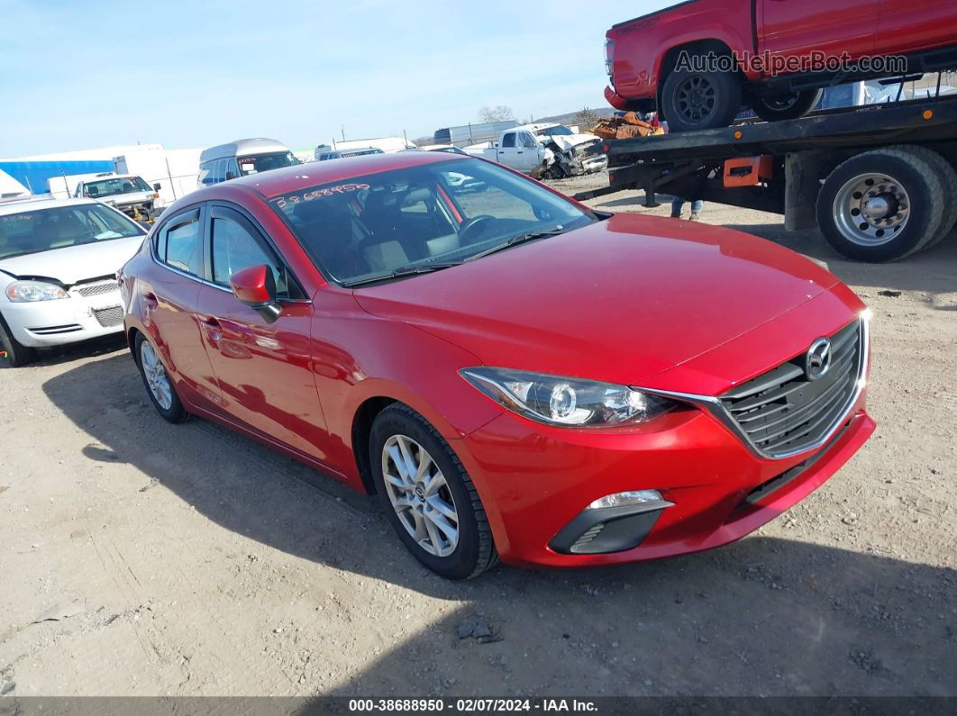 2016 Mazda Mazda3 I Sport Red vin: JM1BM1U79G1277969