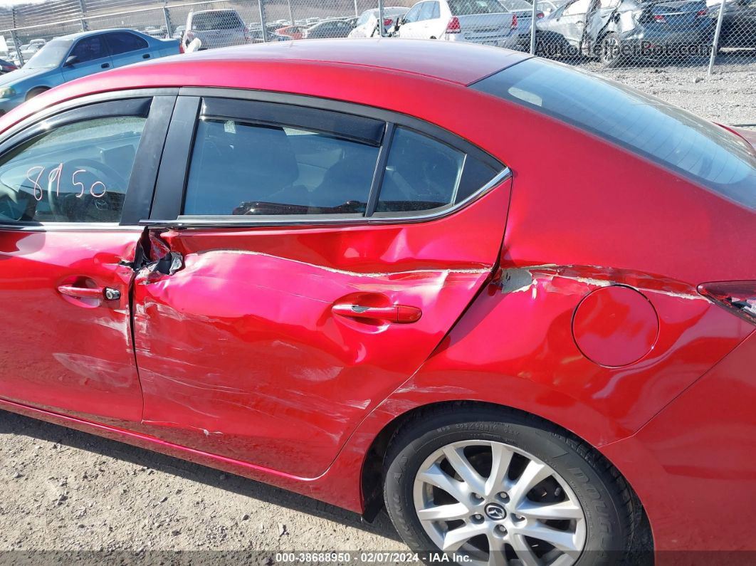 2016 Mazda Mazda3 I Sport Red vin: JM1BM1U79G1277969