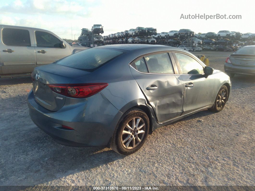 2016 Mazda Mazda3 I Sport Синий vin: JM1BM1U79G1293024