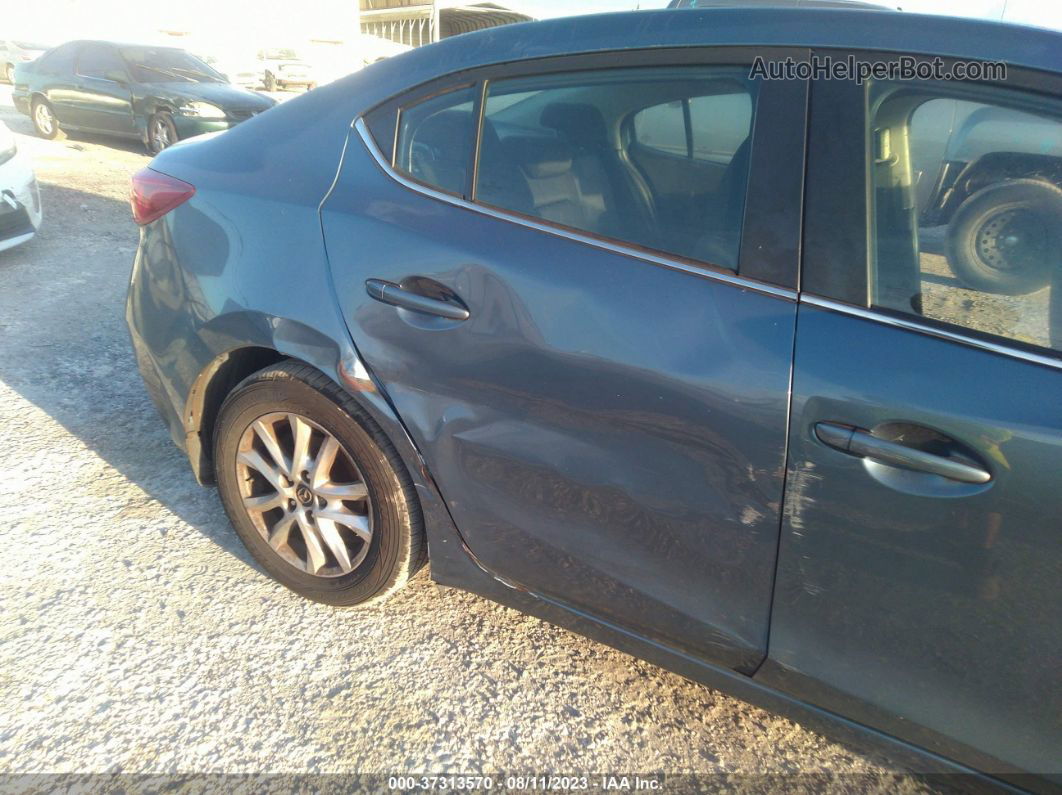 2016 Mazda Mazda3 I Sport Синий vin: JM1BM1U79G1293024