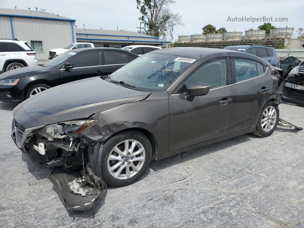 2016 Mazda 3 Sport Brown vin: JM1BM1U79G1308718