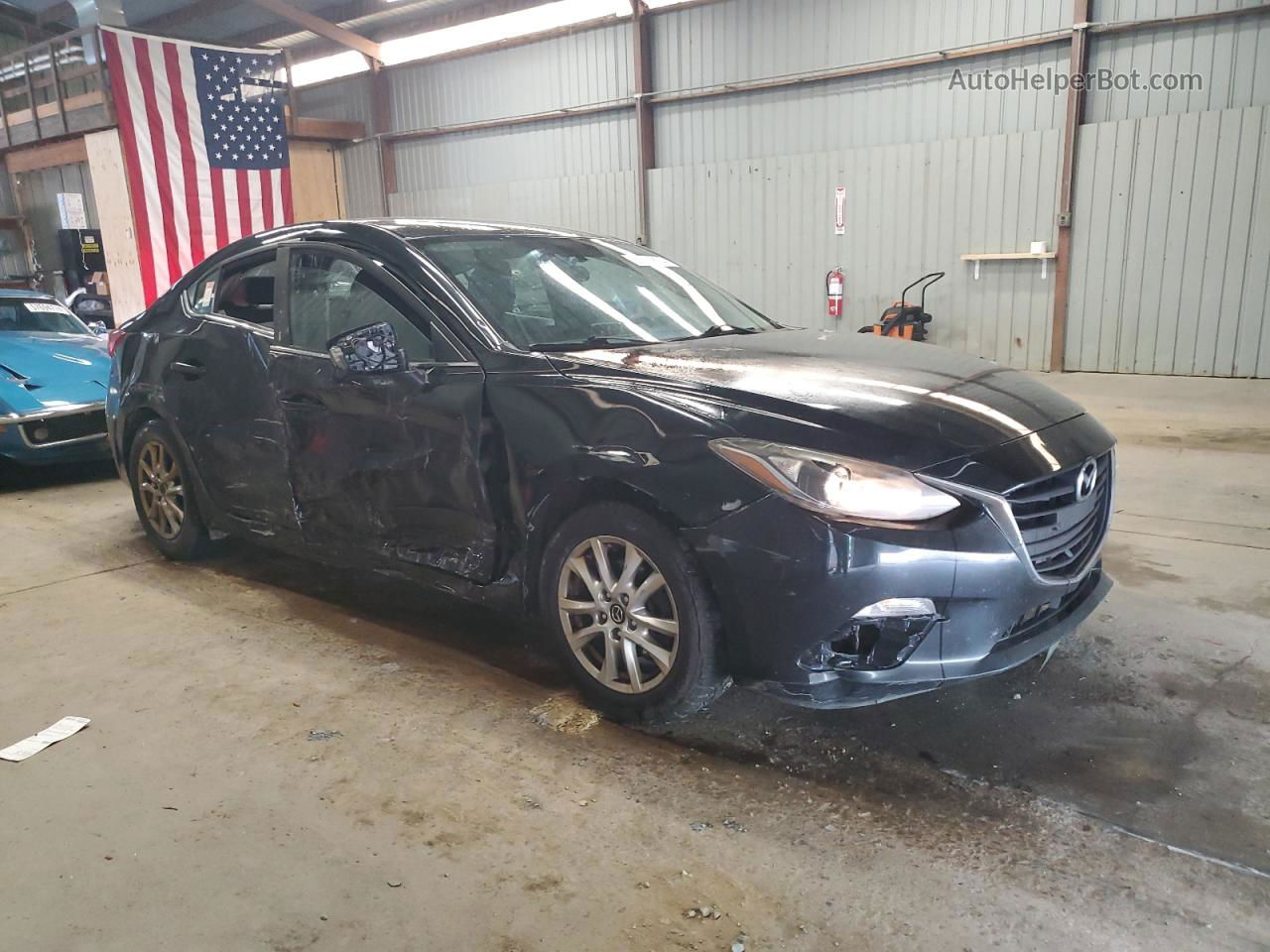 2016 Mazda 3 Sport Black vin: JM1BM1U79G1348894