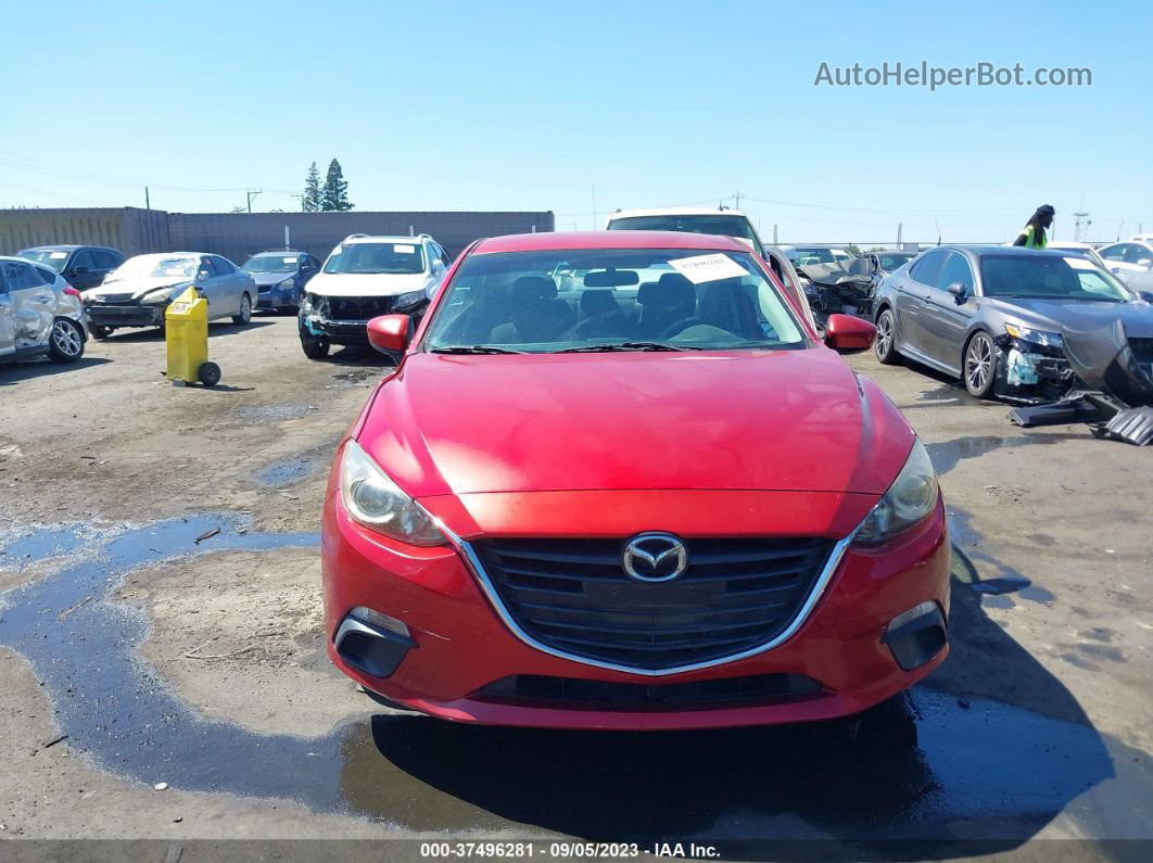 2014 Mazda Mazda3 I Sport Красный vin: JM1BM1U7XE1210844