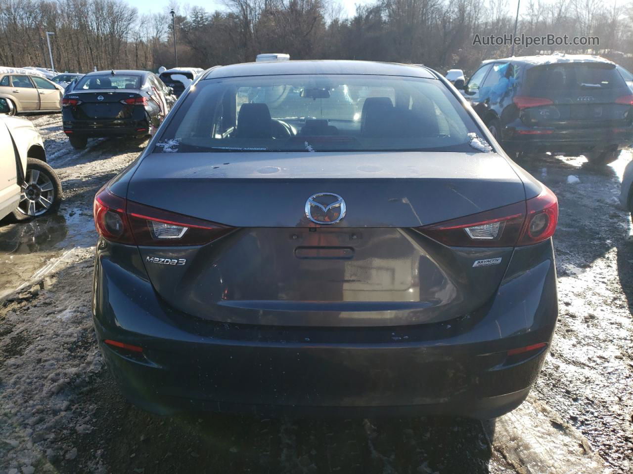 2016 Mazda 3 Sport Серый vin: JM1BM1U7XG1303673