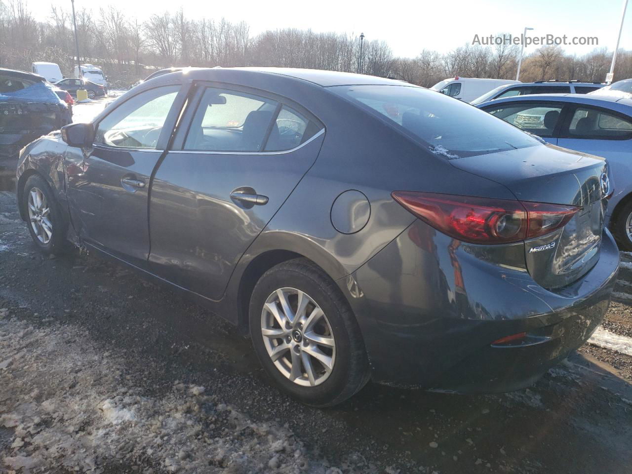 2016 Mazda 3 Sport Gray vin: JM1BM1U7XG1303673