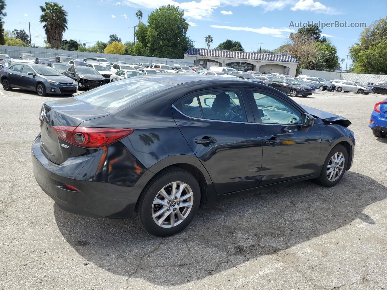 2016 Mazda 3 Sport Black vin: JM1BM1U7XG1312521