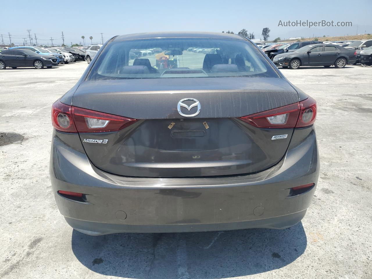 2016 Mazda 3 Sport Gray vin: JM1BM1U7XG1329884