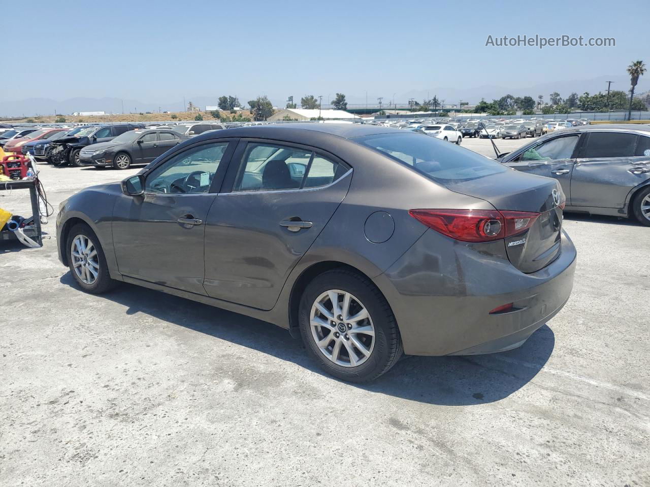 2016 Mazda 3 Sport Gray vin: JM1BM1U7XG1329884