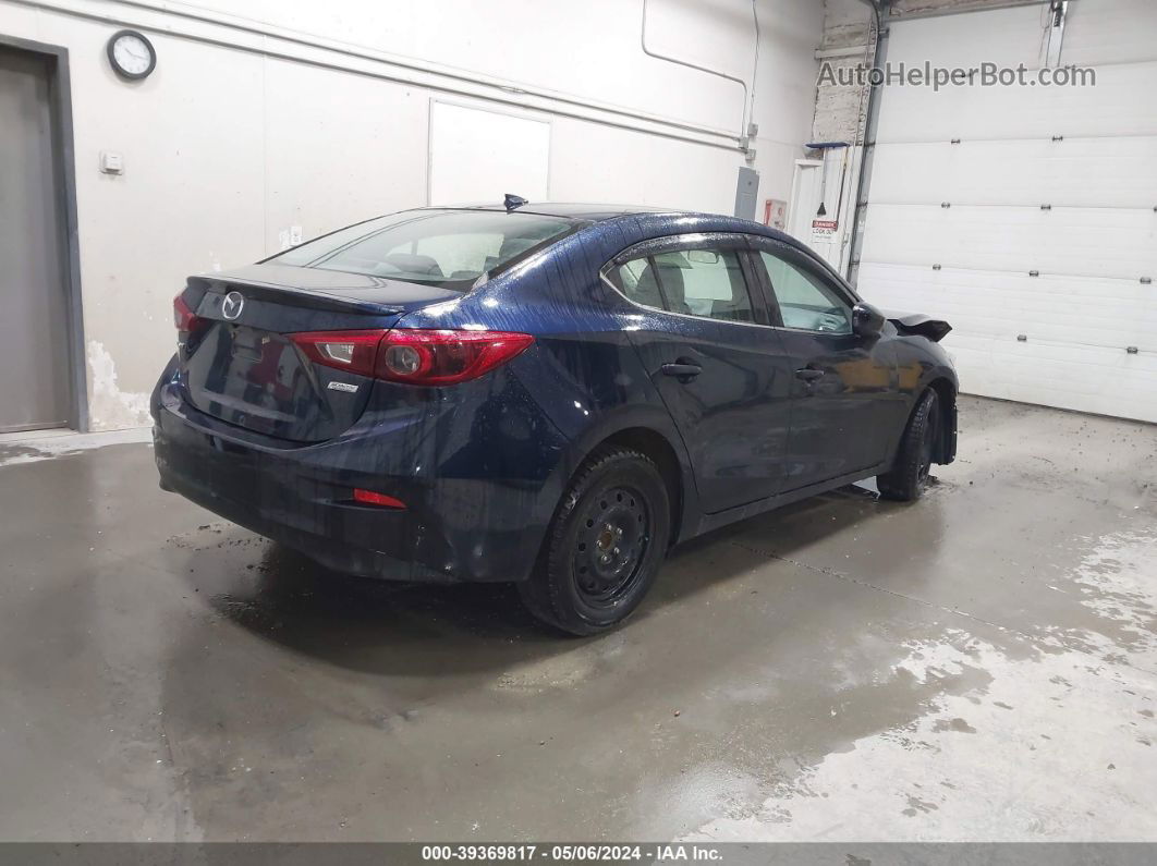 2014 Mazda Mazda3 S Touring Blue vin: JM1BM1V30E1110425