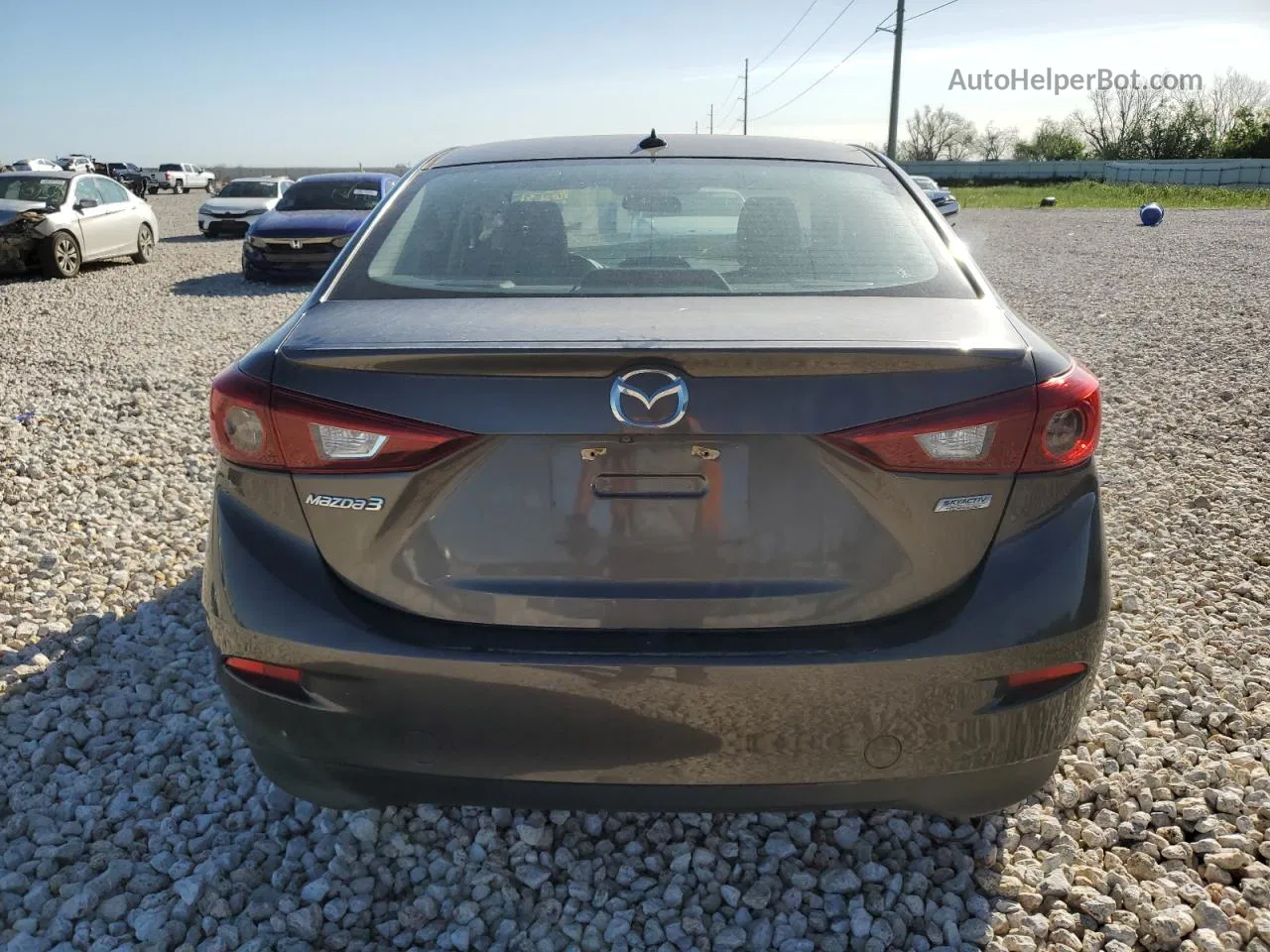 2014 Mazda 3 Touring Charcoal vin: JM1BM1V34E1162317