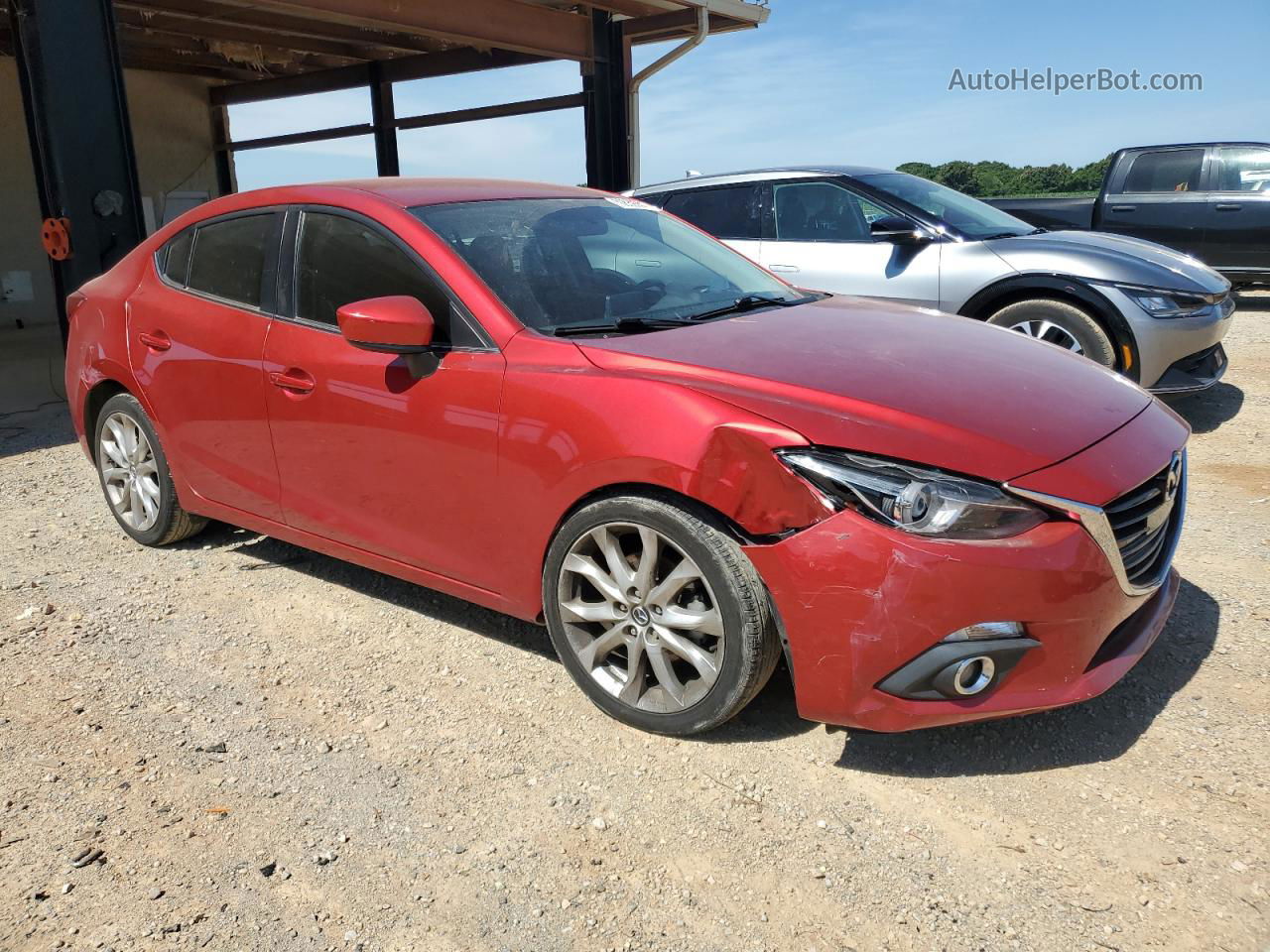 2014 Mazda 3 Touring Red vin: JM1BM1V35E1210388