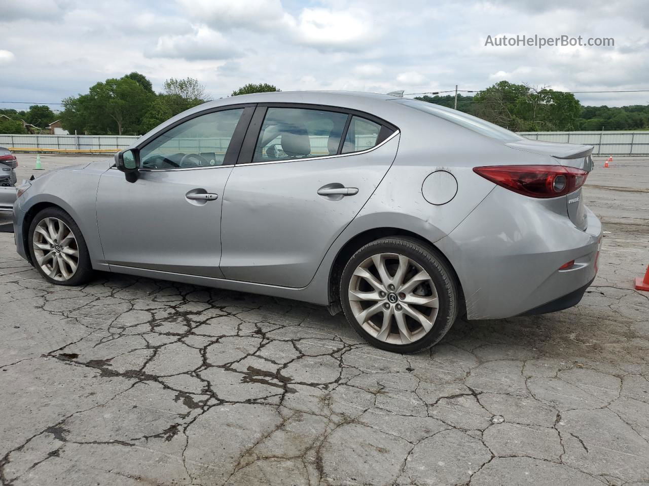 2014 Mazda 3 Touring Silver vin: JM1BM1V36E1138861