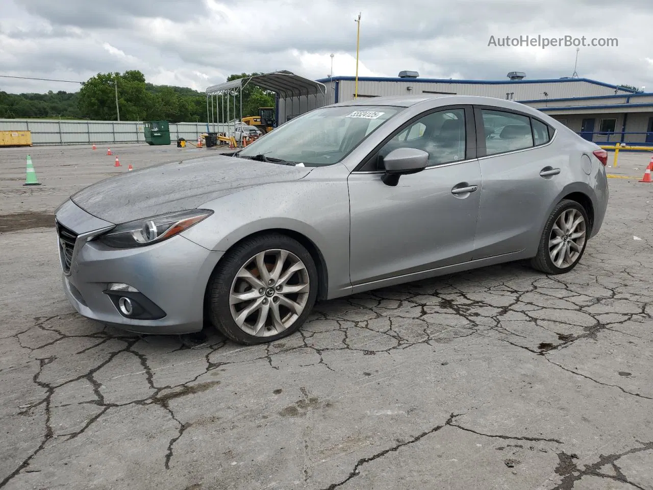 2014 Mazda 3 Touring Silver vin: JM1BM1V36E1138861