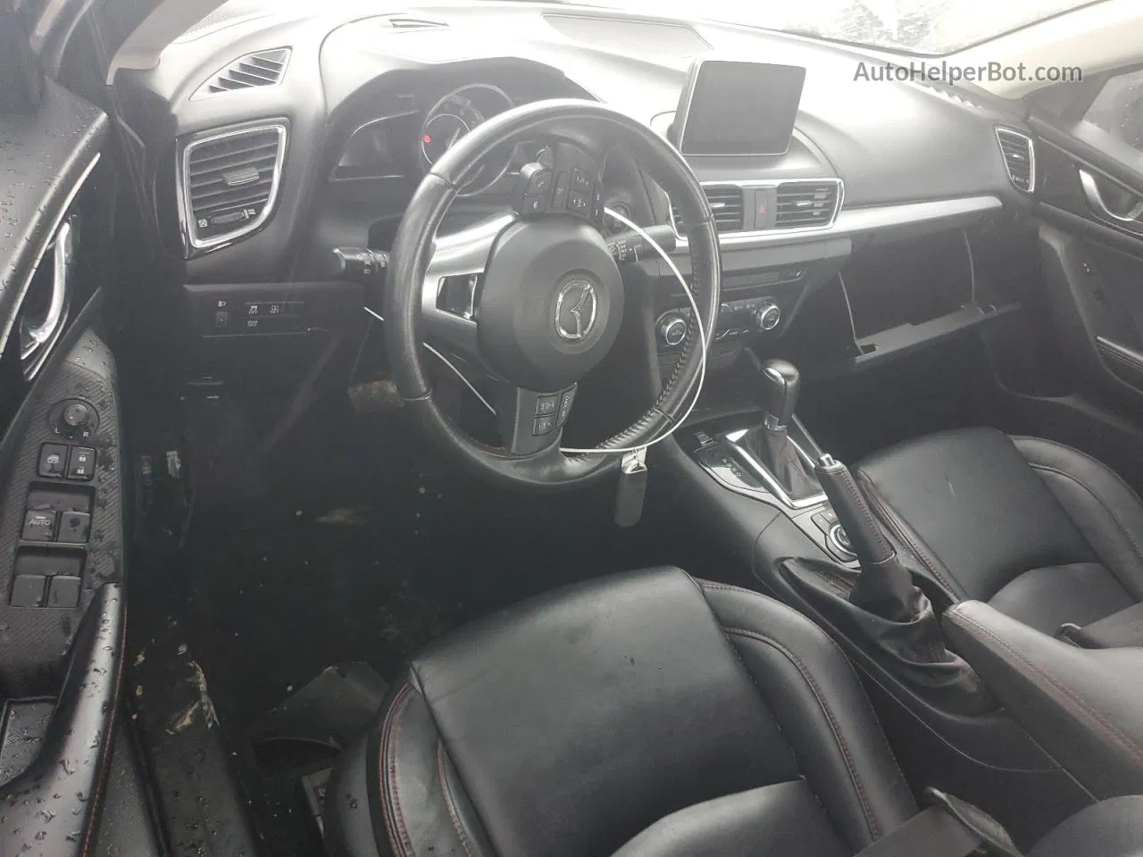 2014 Mazda 3 Touring Silver vin: JM1BM1V36E1138861