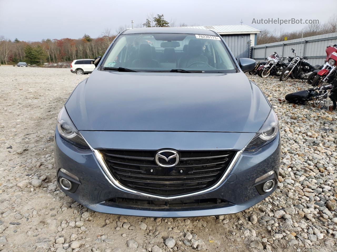 2014 Mazda 3 Touring Blue vin: JM1BM1V36E1183914