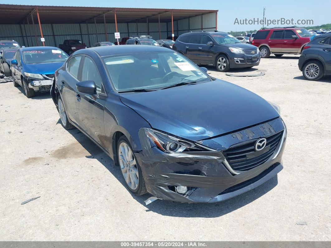 2014 Mazda Mazda3 S Touring Синий vin: JM1BM1V37E1108039