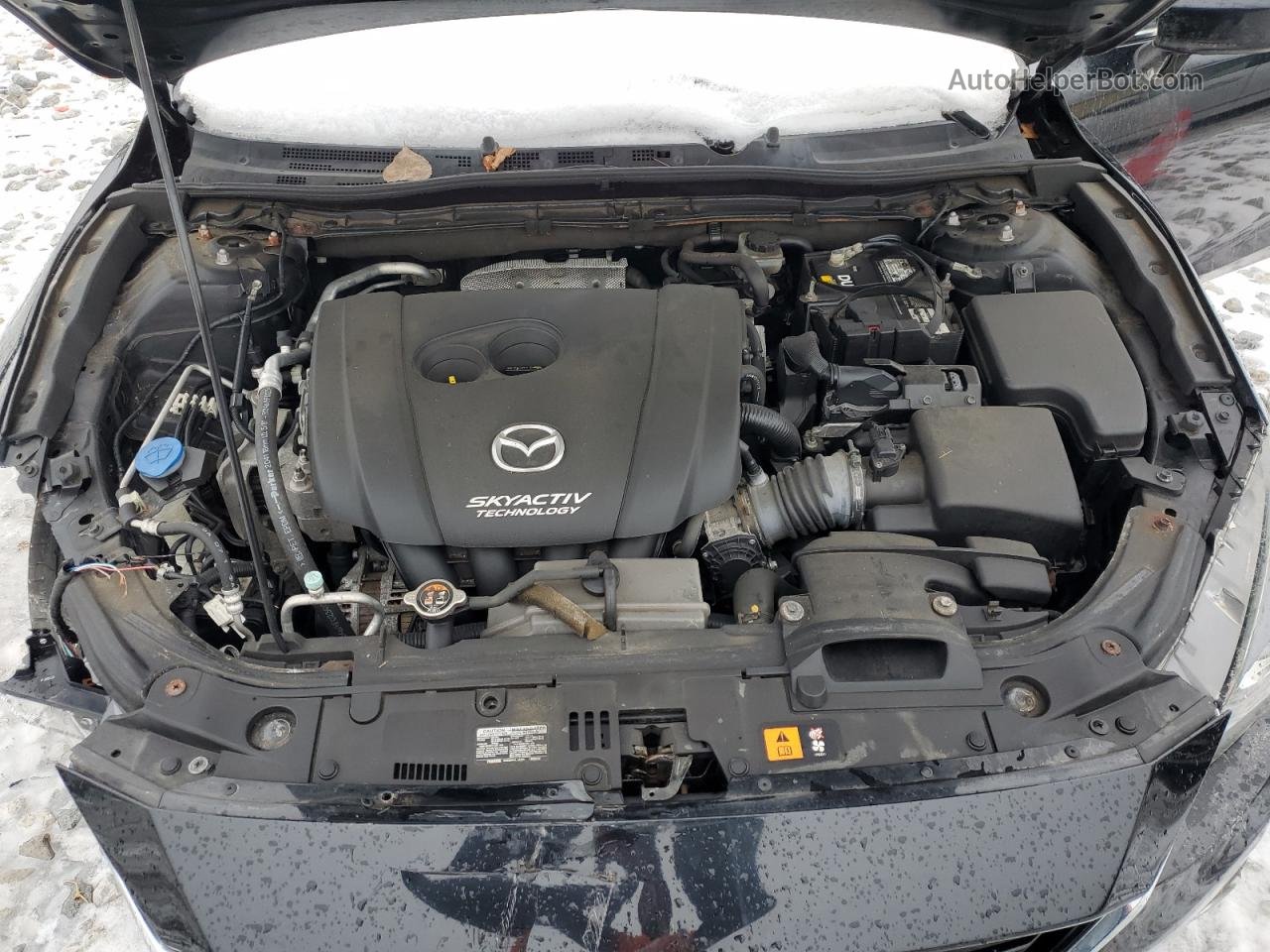 2014 Mazda 3 Touring Черный vin: JM1BM1V38E1176219