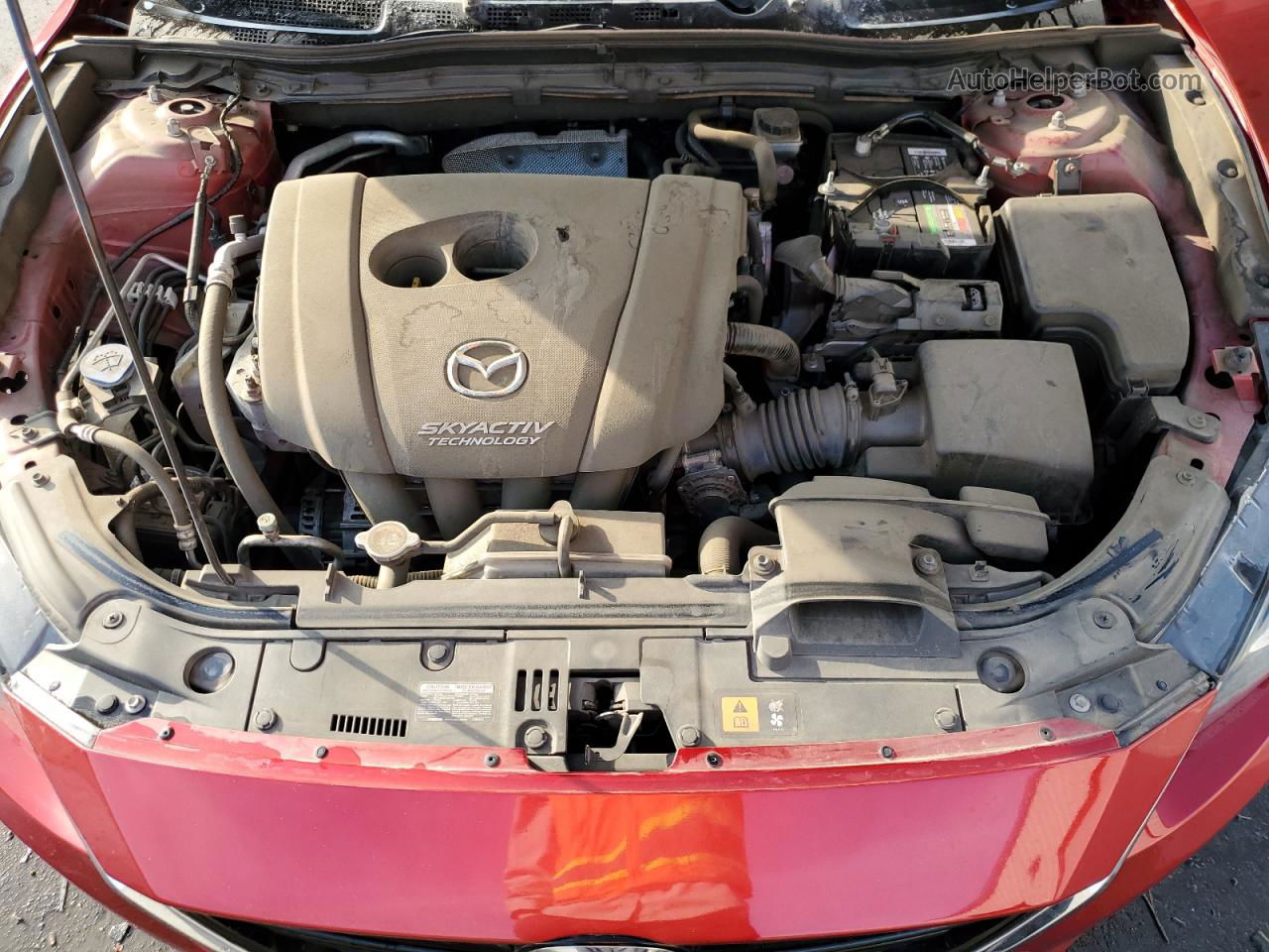 2014 Mazda 3 Touring Red vin: JM1BM1V39E1159073