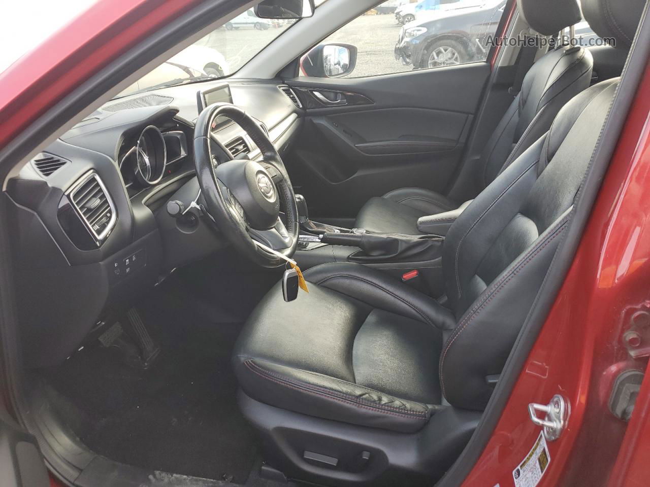2014 Mazda 3 Touring Red vin: JM1BM1V39E1159073