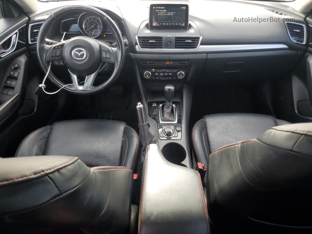 2014 Mazda 3 Touring Black vin: JM1BM1V3XE1168509