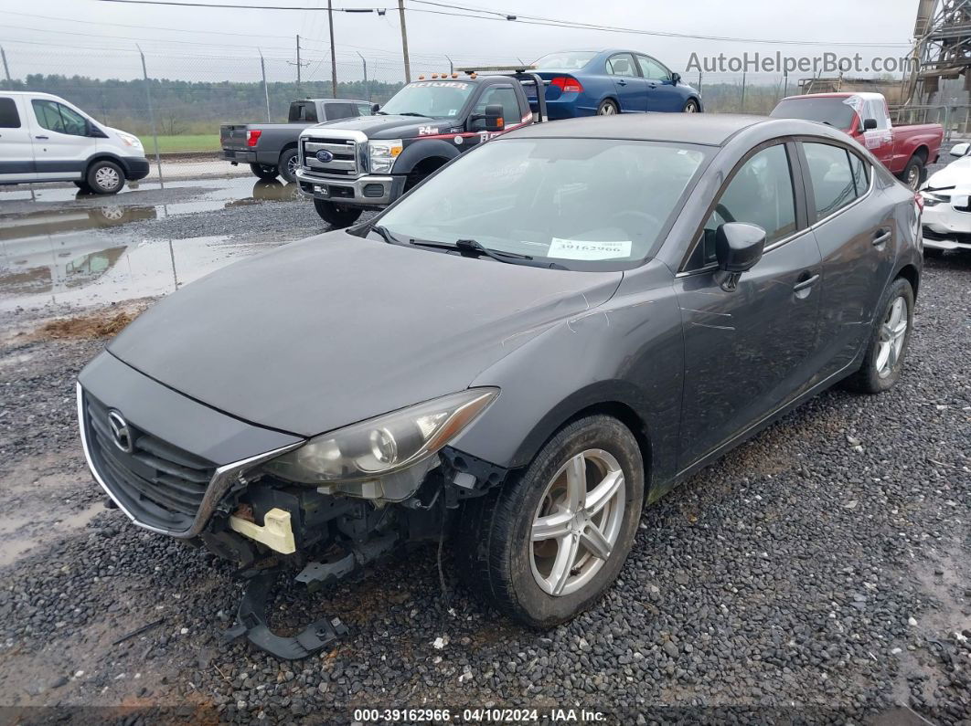 2014 Mazda Mazda3 I Touring Gray vin: JM1BM1V70E1112209