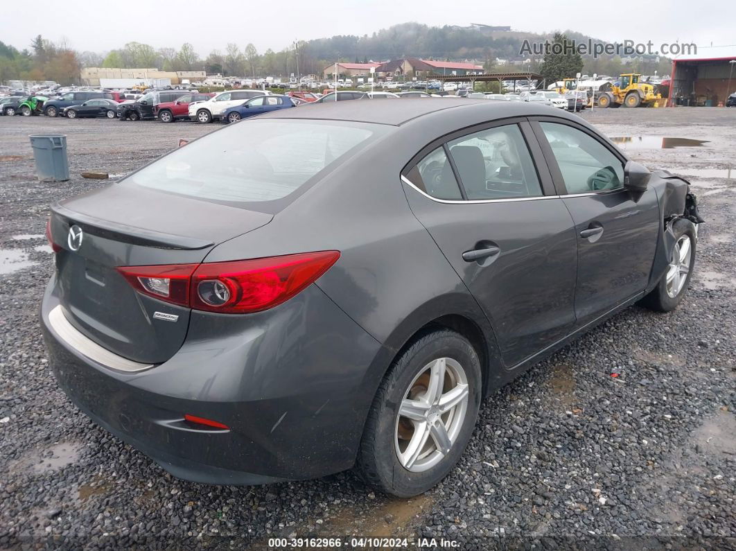 2014 Mazda Mazda3 I Touring Gray vin: JM1BM1V70E1112209