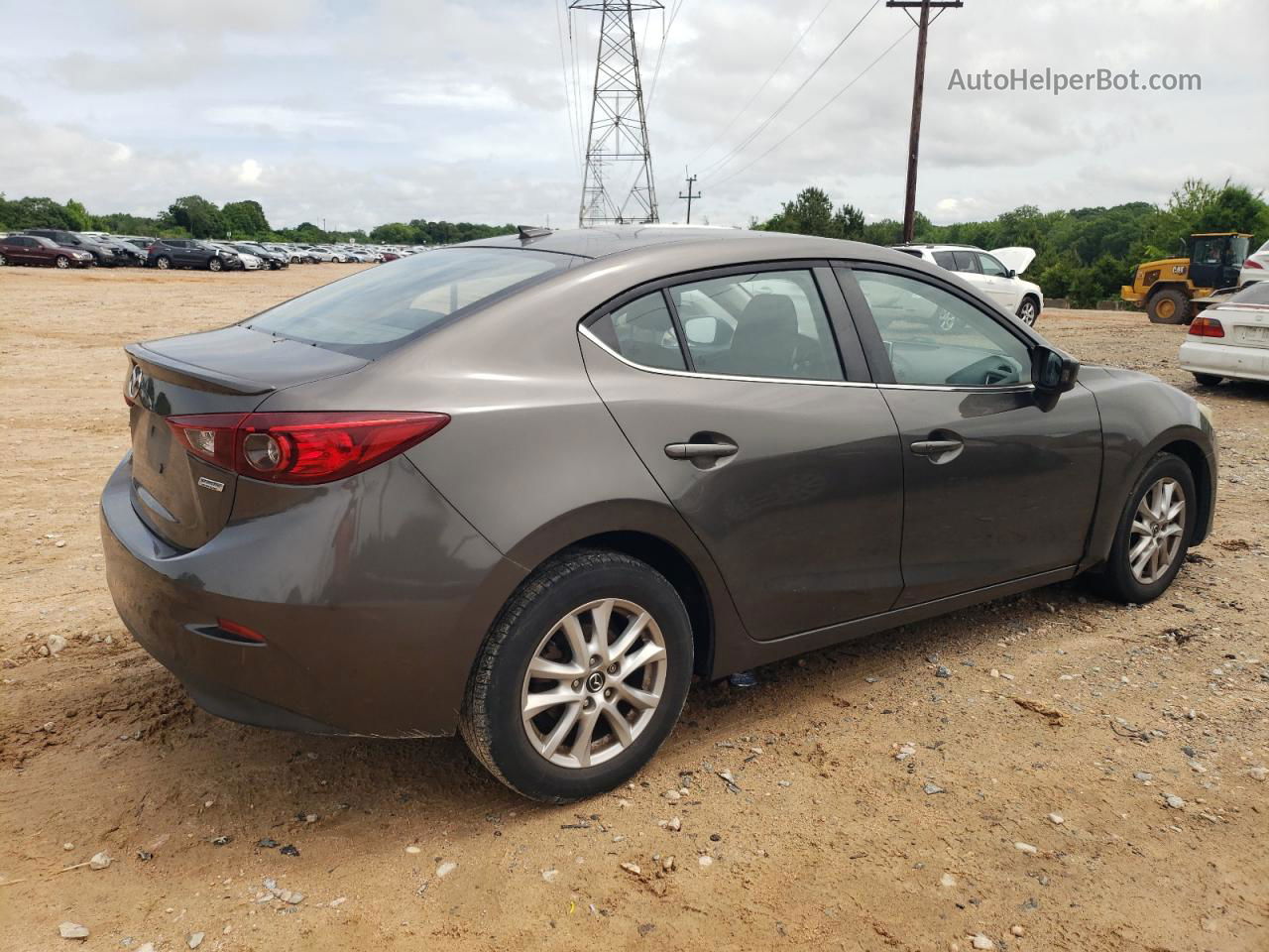 2014 Mazda 3 Touring Gray vin: JM1BM1V70E1113506