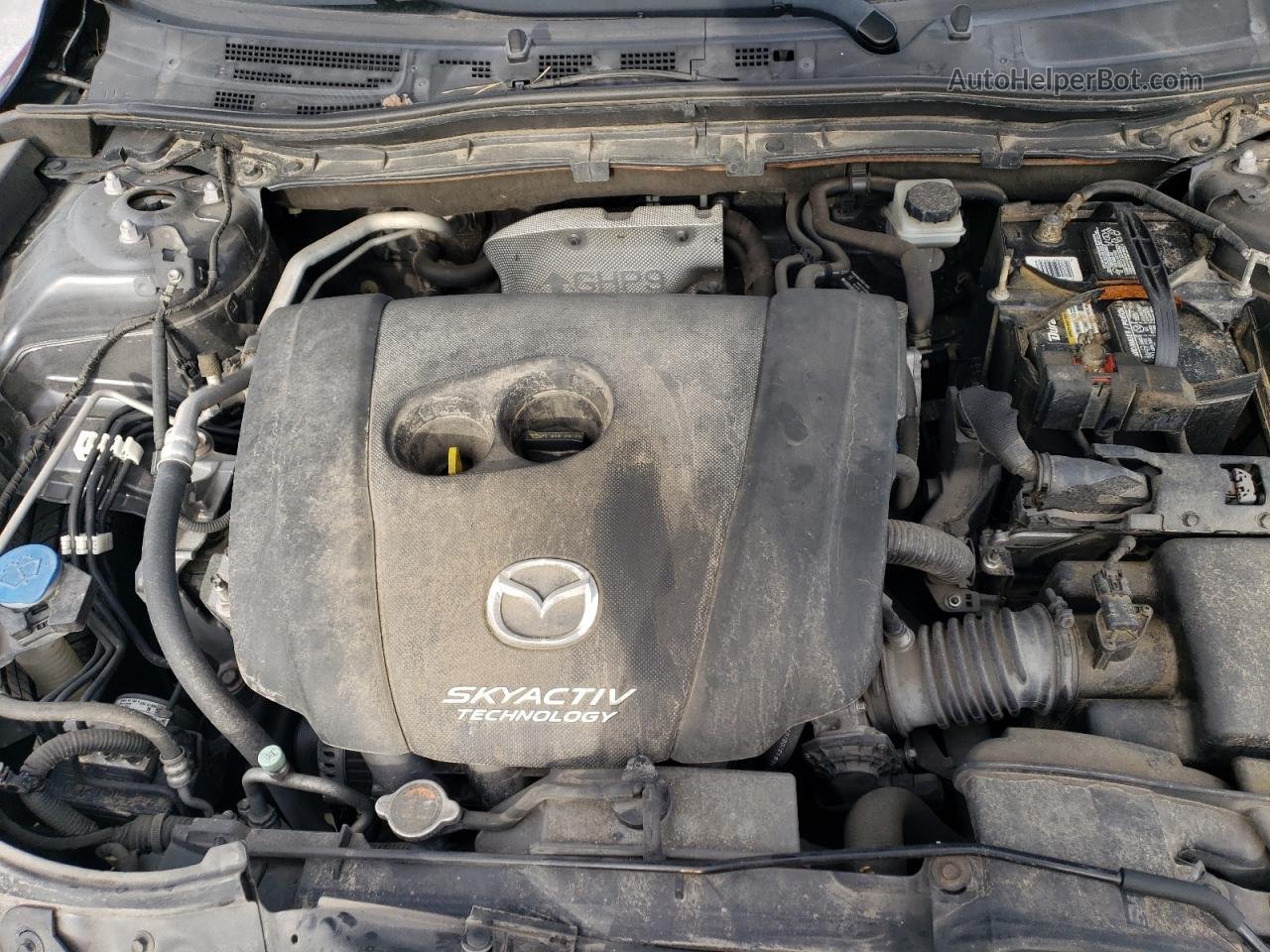 2014 Mazda 3 Touring Серый vin: JM1BM1V70E1143315