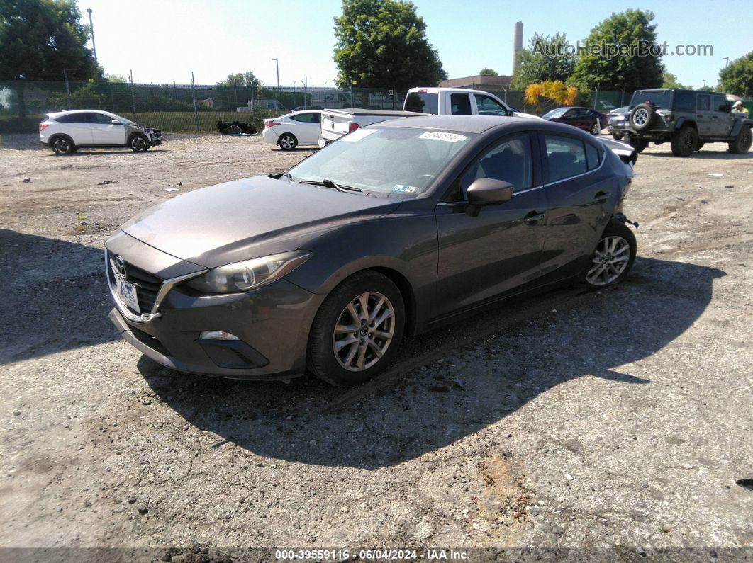 2014 Mazda Mazda3 I Touring Gray vin: JM1BM1V70E1181787