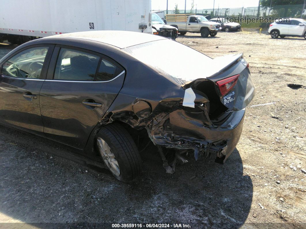 2014 Mazda Mazda3 I Touring Gray vin: JM1BM1V70E1181787