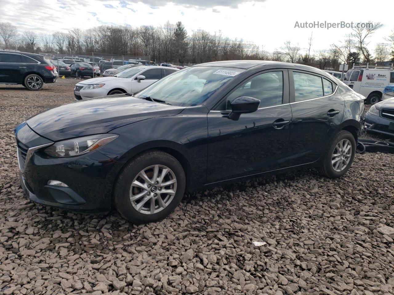 2014 Mazda 3 Touring Black vin: JM1BM1V70E1186990