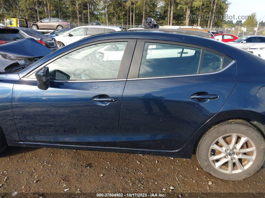 2014 Mazda Mazda3 I Touring Синий vin: JM1BM1V70E1193664