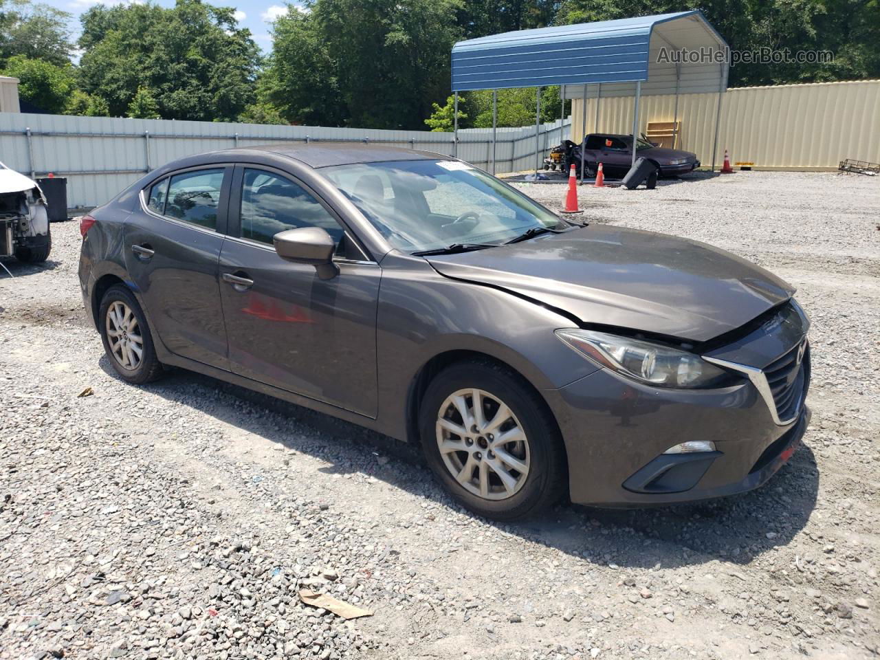 2014 Mazda 3 Touring Charcoal vin: JM1BM1V70E1205490