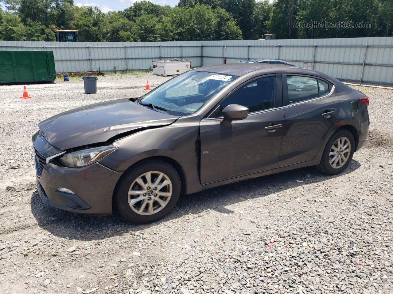 2014 Mazda 3 Touring Charcoal vin: JM1BM1V70E1205490