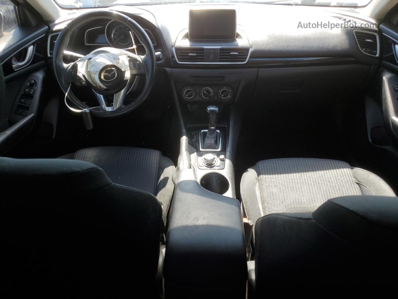2016 Mazda 3 Touring White vin: JM1BM1V70G1301591