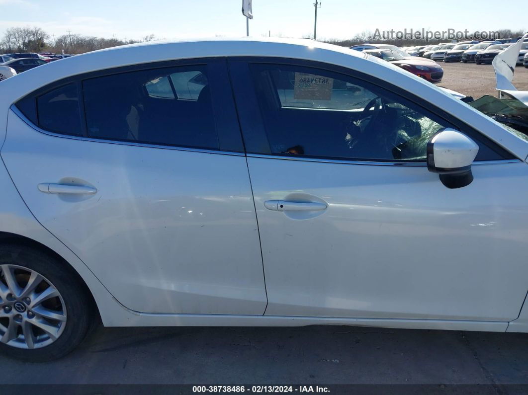 2014 Mazda Mazda3 I Touring White vin: JM1BM1V71E1125616