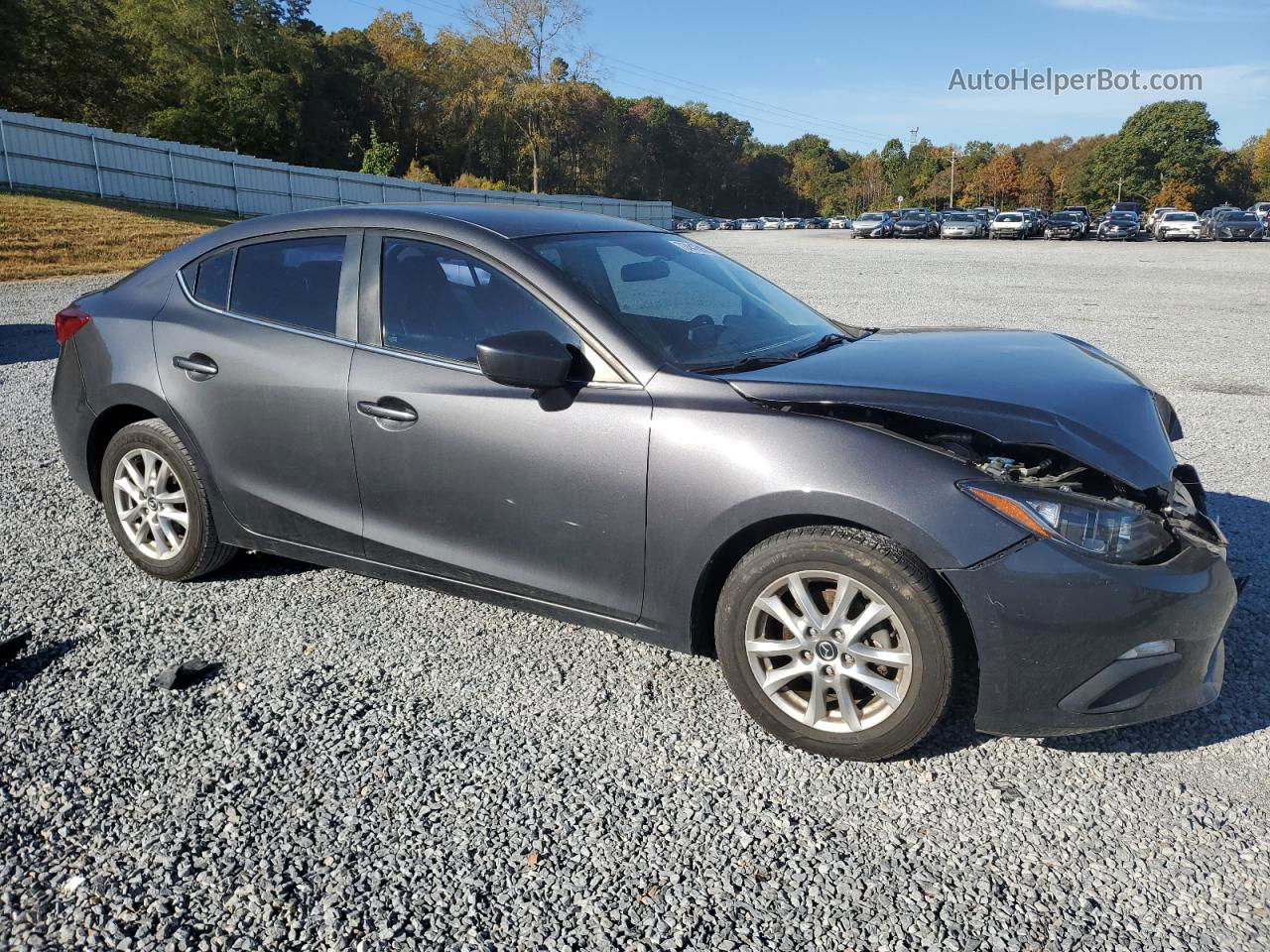 2014 Mazda 3 Touring Серый vin: JM1BM1V71E1171706