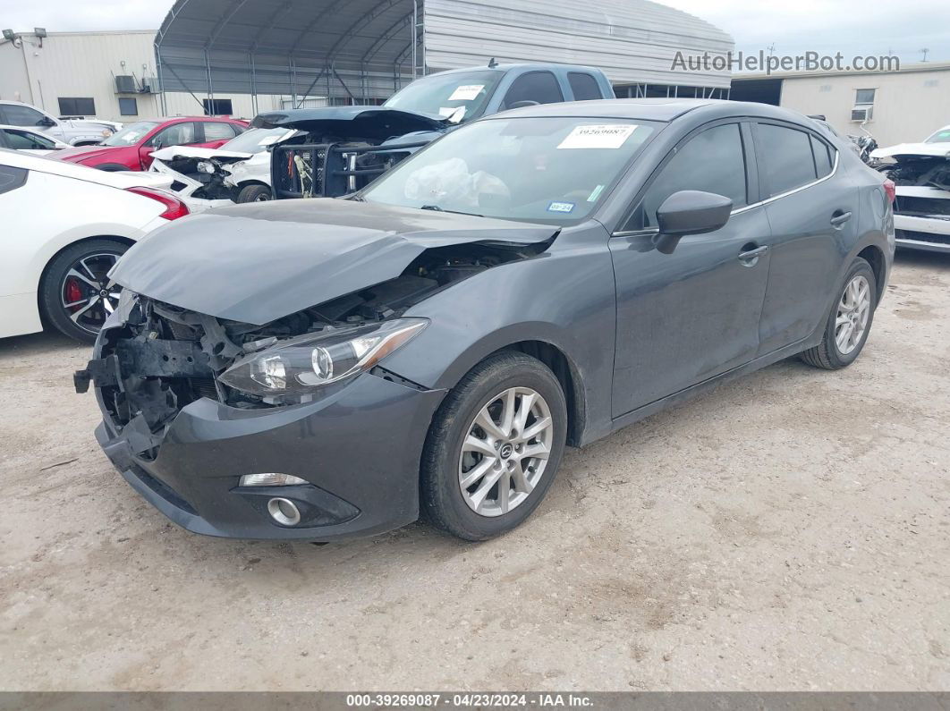 2015 Mazda Mazda3 I Touring Gray vin: JM1BM1V71F1248141