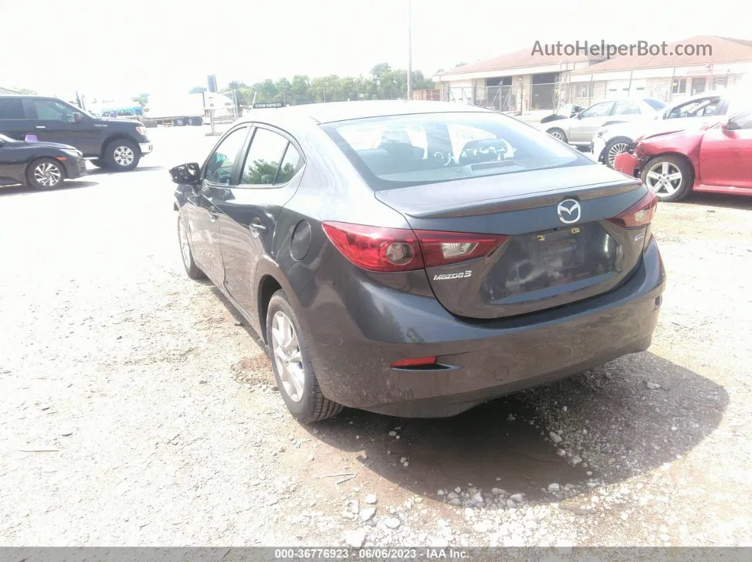 2015 Mazda Mazda3 I Touring Gray vin: JM1BM1V71F1248558